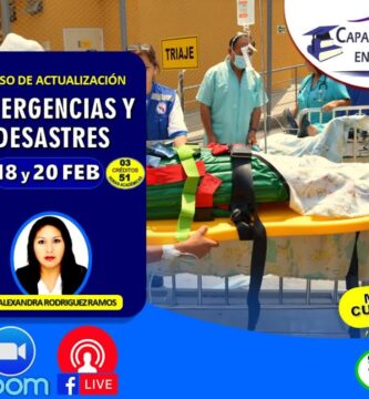 Atencion medica en situaciones de emergencia y desastres naturales
