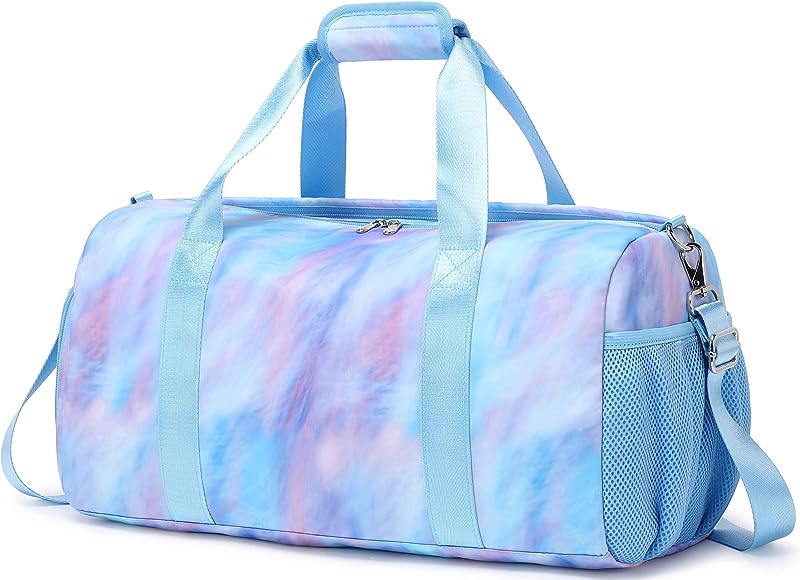 bolsa de deporte gudfbale tenido anudado de colores gym bag womens impermeable bolsas de gimnasia con compartimento zapatos