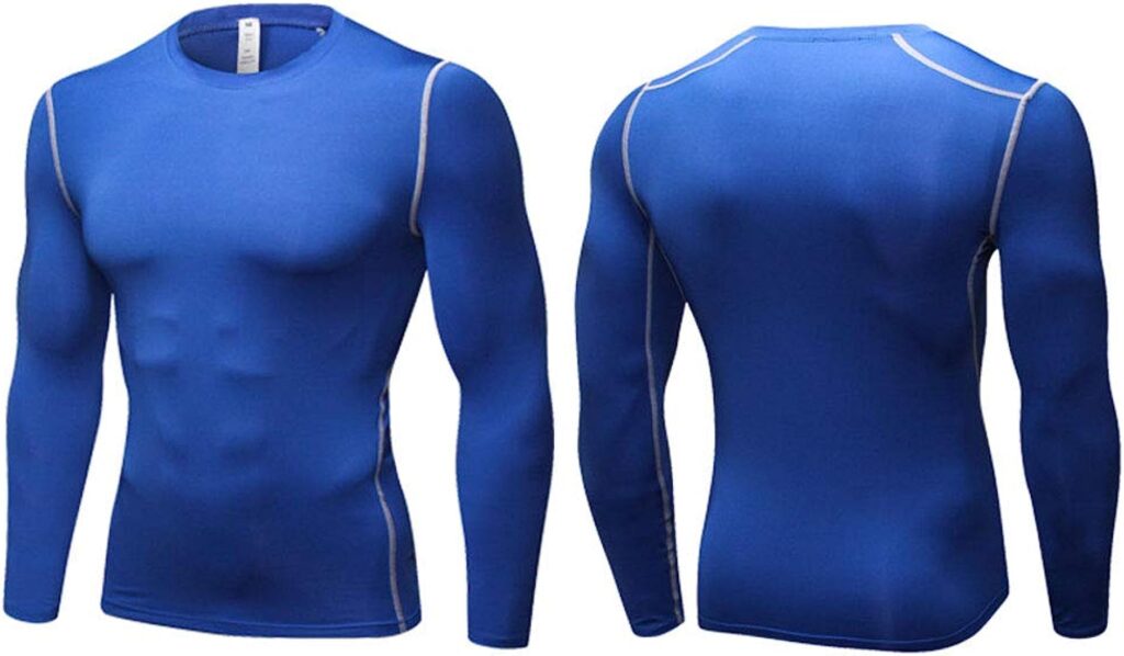 camisetas de compresion para hombre rashguard hombre manga larga ropa deportiva secado rapido