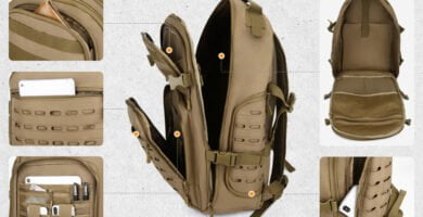 huntvp 40l mochila tactica de nylon bolsa de asalto estilo militar bolsa impermeable para caza viajar outdoor las actividades aire libre senderismo