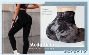 Yoga Basic Leggings deportivos control de barriga suave, Mode de Mujer