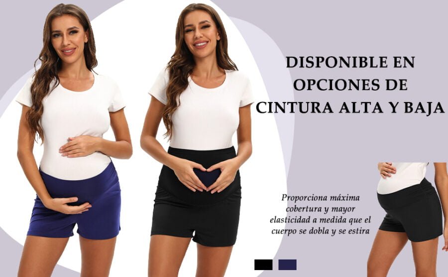leggins premama cortos embarazo algodon super comodas polainas de maternidad ropa deporte embarazo pantalones mujer delgada scaled