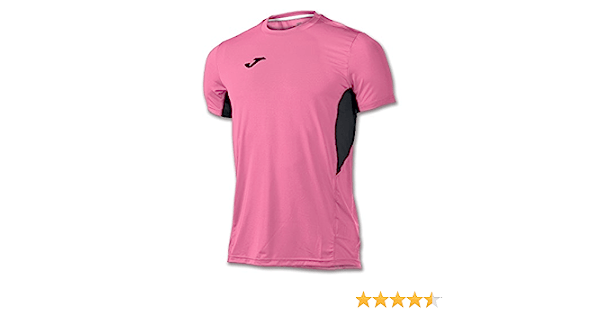 record ii camiseta de running hombre rosa rosa fluor l