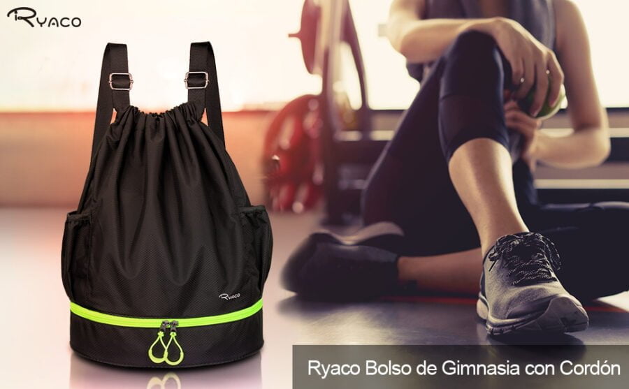 ryaco mochila de cuerda unisex saco de gimnasia para deporte gimnasio yoga nadar scaled