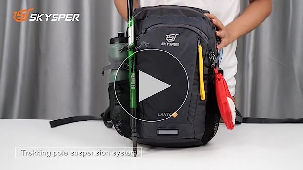 skysper 25l mochila plegable ultraligera mochilas de senderismo mochila de viaje mochilas de marcha pequena mochila con bolsillo humedo para hombre mujer viaje trekking deporte al aire libre