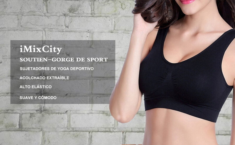 sujetador de yoga sujetador deportivo para mujer sujetador de entrenamiento almohadillas extraibles bra deporte sin costuras para gimnasio yoga bailar corriendo fitness scaled