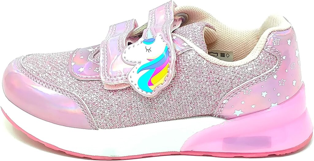 zapatillas unicornio con luces