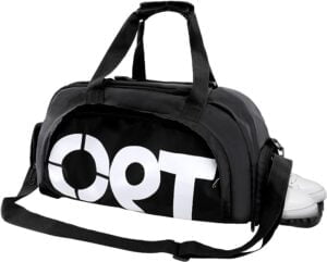 bolsa-deporte-fitness-mochila-funcion-y-compartimento-para-zapatos-separada-seco-y-humedo-40l-deportivo-viaje-gimnasio-natacion-fin-de-semana-travel-duffle-bag-equipaje-mano-negro-hombre-mujer