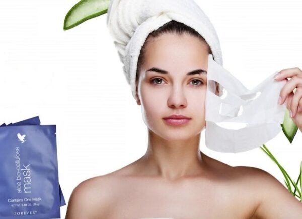 aloe bio cellulose mask para el cuidado facial